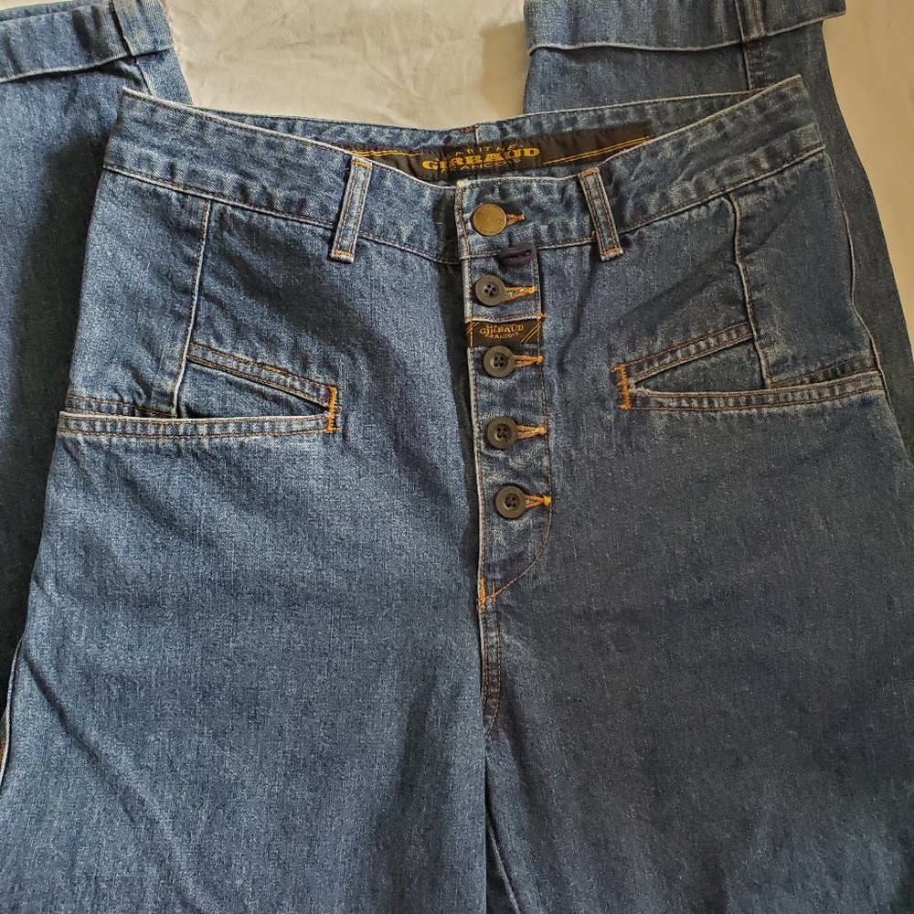 Marithe Francois Girbaud High Rise Blue Jeans